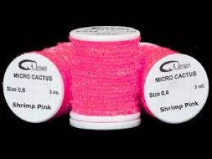 A. Jensen Micro-Cactus Chenille 0.8mm - shrimp pink